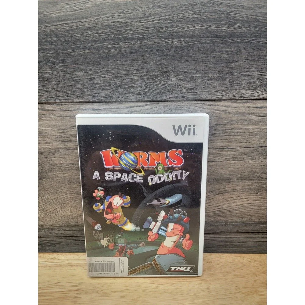 Worms: A Space Oddity (Nintendo Wii, 2008) Tested With Manual